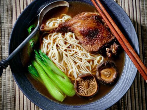 Duck Noodle Soup Recipe - Chinese Noodle Soup with Duck